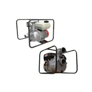 Bombas autocebantes WDM – Serie AAG bomba autocebante en aluminio con motor a gasolina, succión y descarga desde 1" hasta 4"