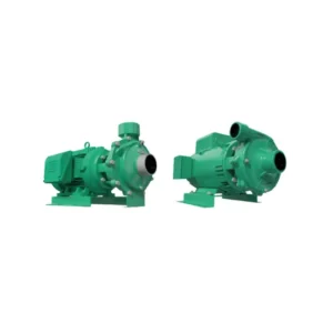 Bombas de alta presión WDM – Serie HE/QE/KE bomba de alta presión en hierro fundido con motor eléctrico, monofásico de 2 HP a 5 HP, trifásico de 2 a 30 HP